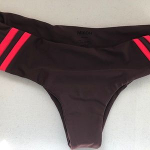 Mikoh Bondi Bottom Size Medium Merlot